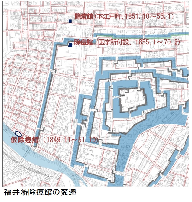 福井藩除痘館の変遷